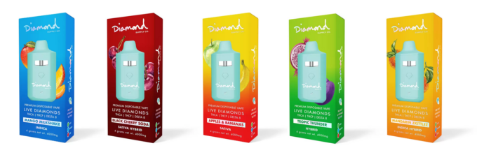 Premium Disposable Vape Live Diamonds 4ML