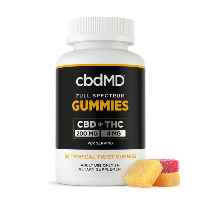 FULL SPECTRUM GUMMIES CBD+THC - 204MG