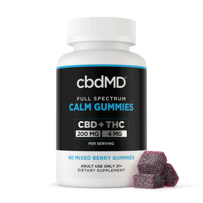 FULL SPECTRUM CALM GUMMIES CBD+THC - 204MG