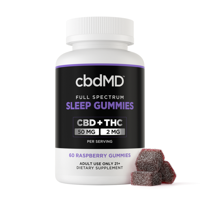 FULL SPECTRUM SLEEP GUMMIES CBD+THC - 52MG