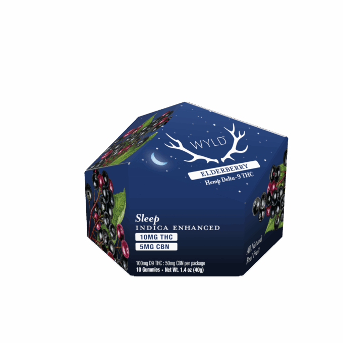 WYLD - 10CT ELDERBERRY GUMMIES