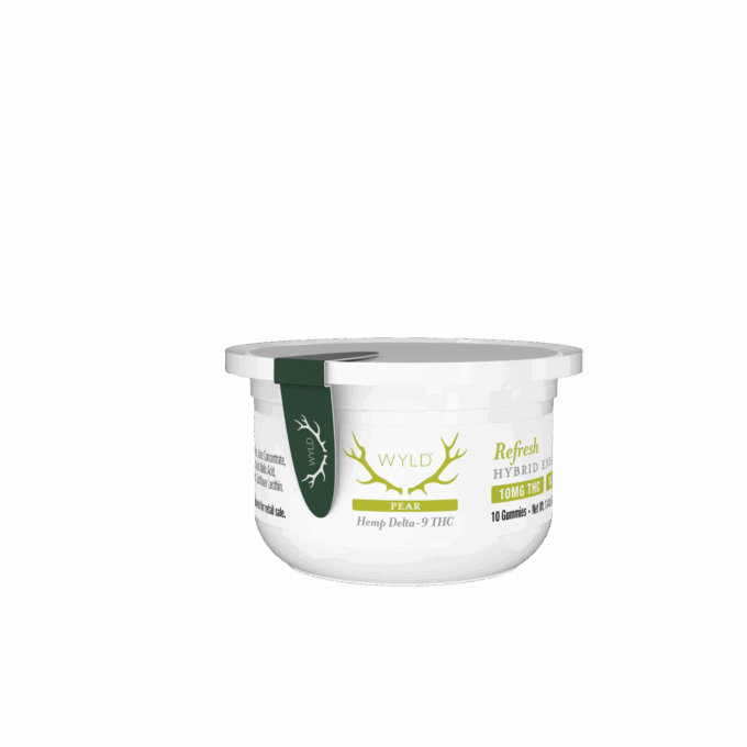 WYLD - 10CT PEAR GUMMIES